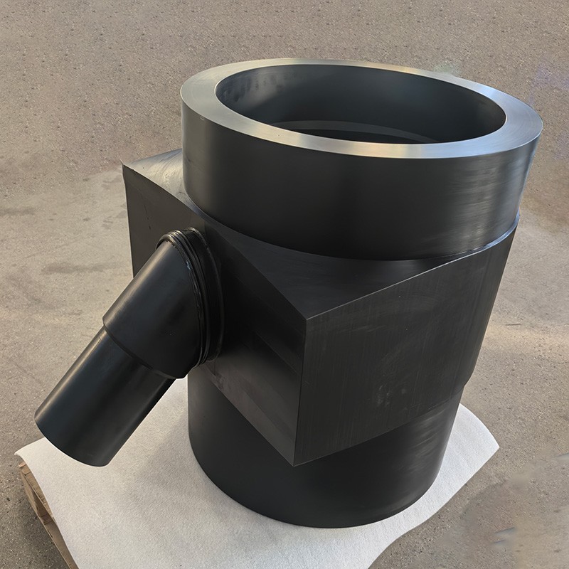 HDPE Special Reducing Tee | Integrated Dual-Function Degree Fitting suppliers